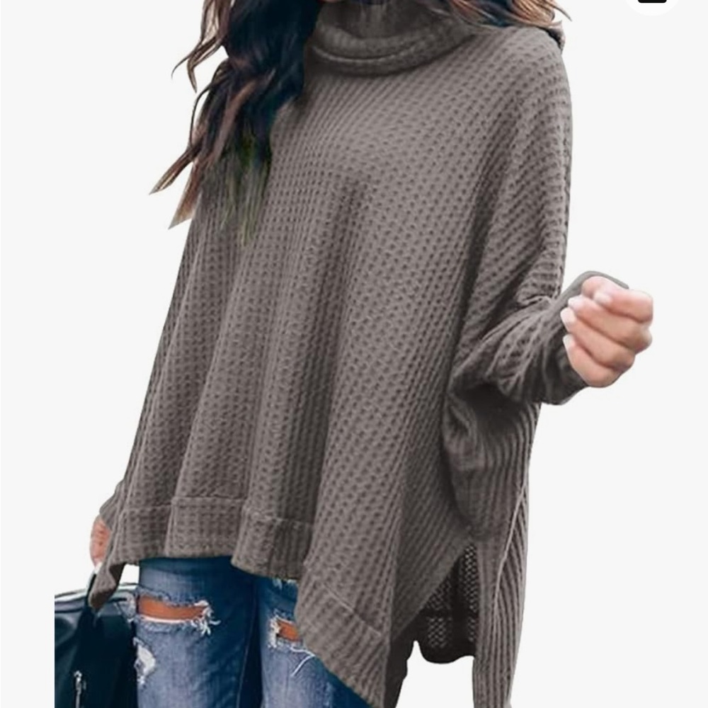 Long cowl neck sweater NWOT